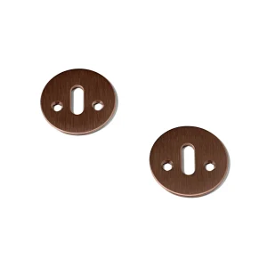 Nyckelskylt - Modern, passar bl.a. till Arne Jacobsen dörrgrepp, brons • d line