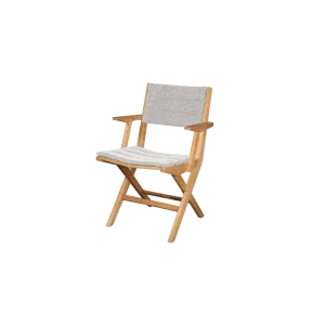 Flip fällstol m/armstöd