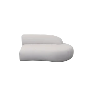 Mellow soffmodul med kort ryggstöd, vänster