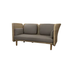 Arch 2-zitsbank met lage arm/rugleuning