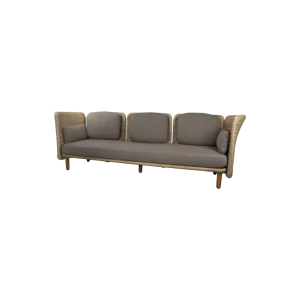 Arch 3-sits soffa m/ låg arm/ryggstöd