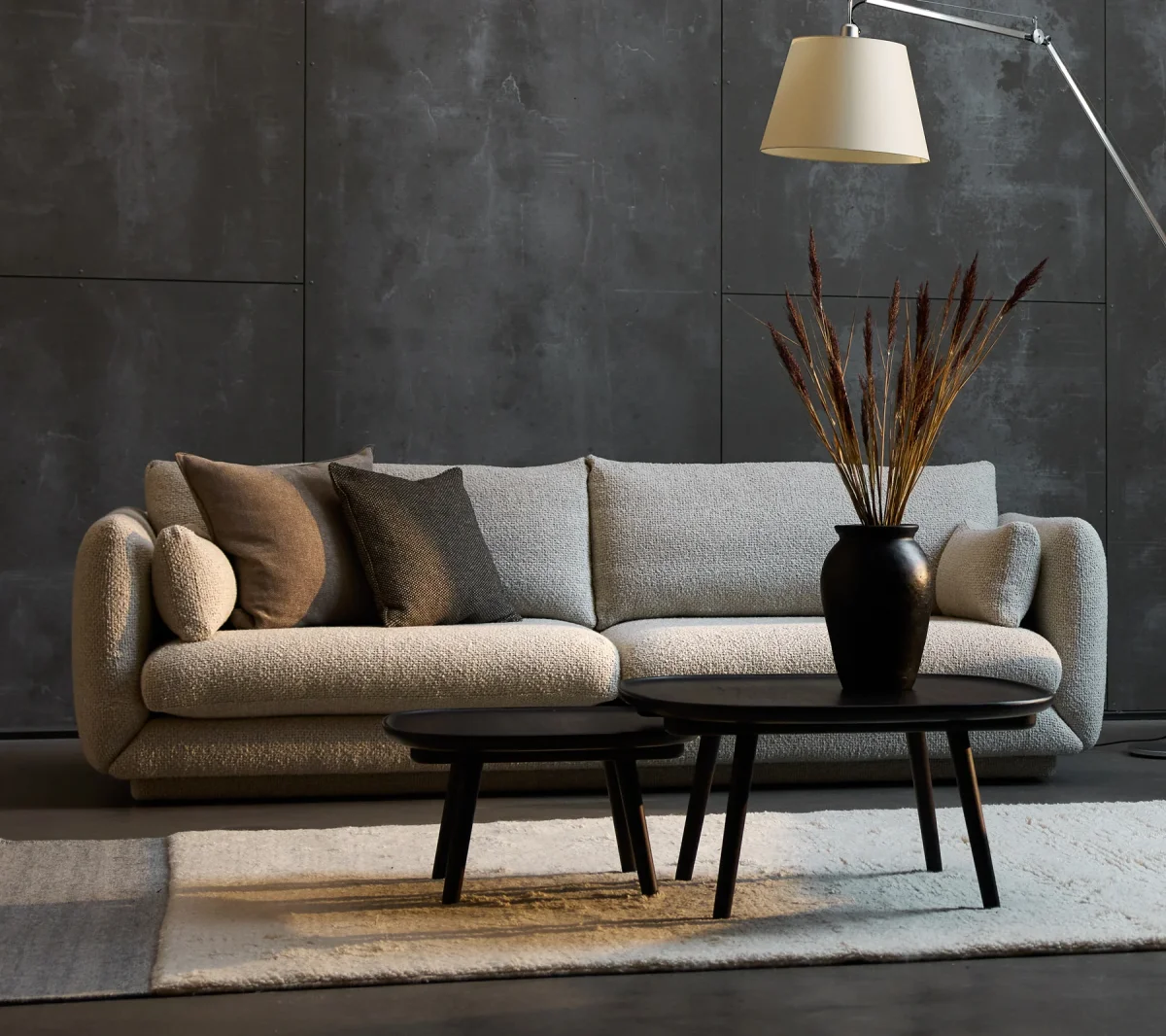 Bloom 3-sitssoffa med sockel - Bild 7