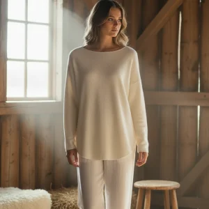 Finstickad Tröja Dagmar, Panna