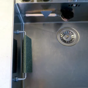 Disktrasehållare i rostfritt stål