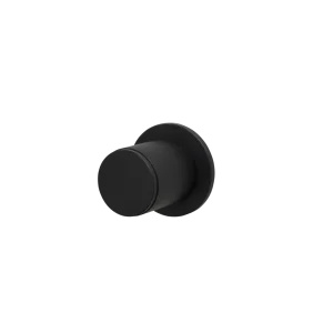 Linear dörrknopp i svart med linjerat mönster • Buster + Punch