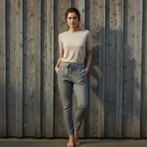 Stretchbyxa Signe, Taupe