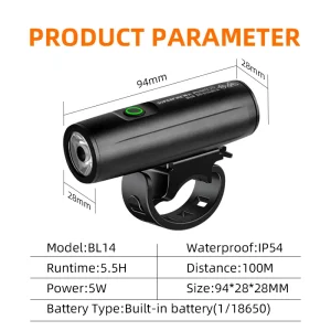 Cykellampa Superfire S3-A (146 lumen)