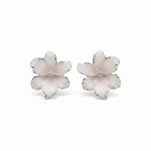 Örhängen Flower Pink Shimmer