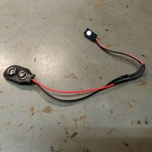 9V batteri adapter för 150A Wattmätare