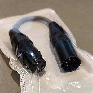 Adapter XLR-3 till XLR-4