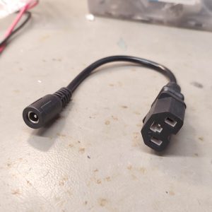 Adapter DC till C13-T
