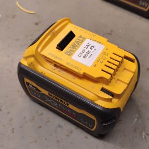 Beg. Dewalt Flex Batteri 18V 6Ah (DCB546) (86%)