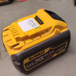 Beg. Dewalt Flex Batteri 18V 12Ah (DCB548) (86%) #10