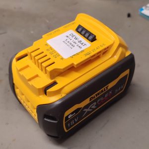 Beg. Dewalt Flex Batteri 18V 6Ah (DCB546) (93%) #14