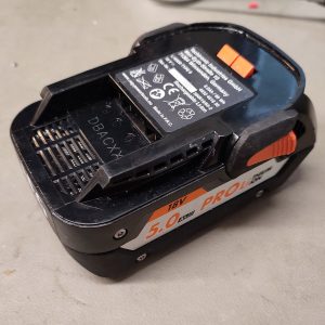 Beg. AEG Pro Batteri 18V 5Ah (L1850R) (87%)