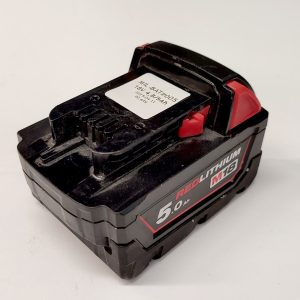 Beg. Milwaukee Batteri 18V 5Ah (M18B5) (96%) #005
