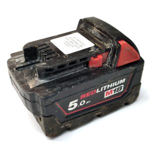 Beg. Milwaukee Batteri 18V 5Ah (M18B5) (87%) #013