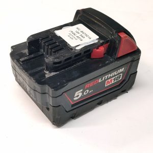 Beg. Milwaukee Batteri 18V 5Ah (M18B5) (94%) #016