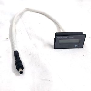 Indikator LCD 8-70VDC (med adapter)