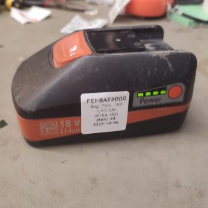 Beg. Fein Batteri 18V 1,97/3Ah (B18A.182) (66%) #8