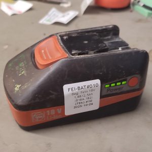 Beg. Fein Batteri 18V 1,88/2,5Ah (B18A.182) (75%) #10