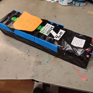 Beg. Shimano batteri 36V / 11,6Ah (86%) med nytt BMS