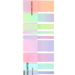 Transparenta självhäftande remsor