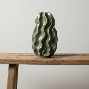 Vas Kaktus 38cm, Grön