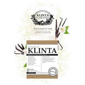 Doft/massageljus, Mousserande & Vanilj
