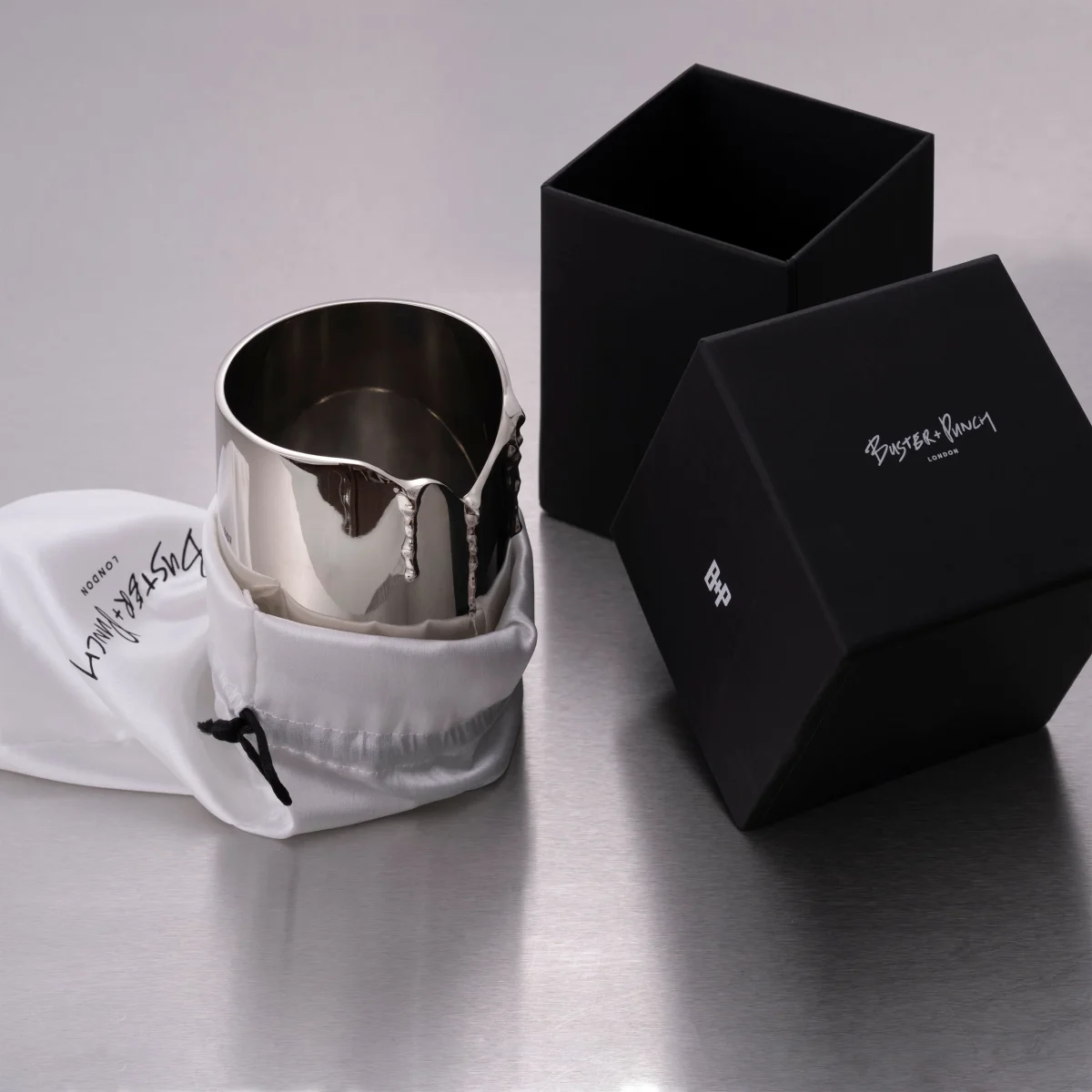 Ljusstake till doftljus, stål • Buster + Punch - Bild 9