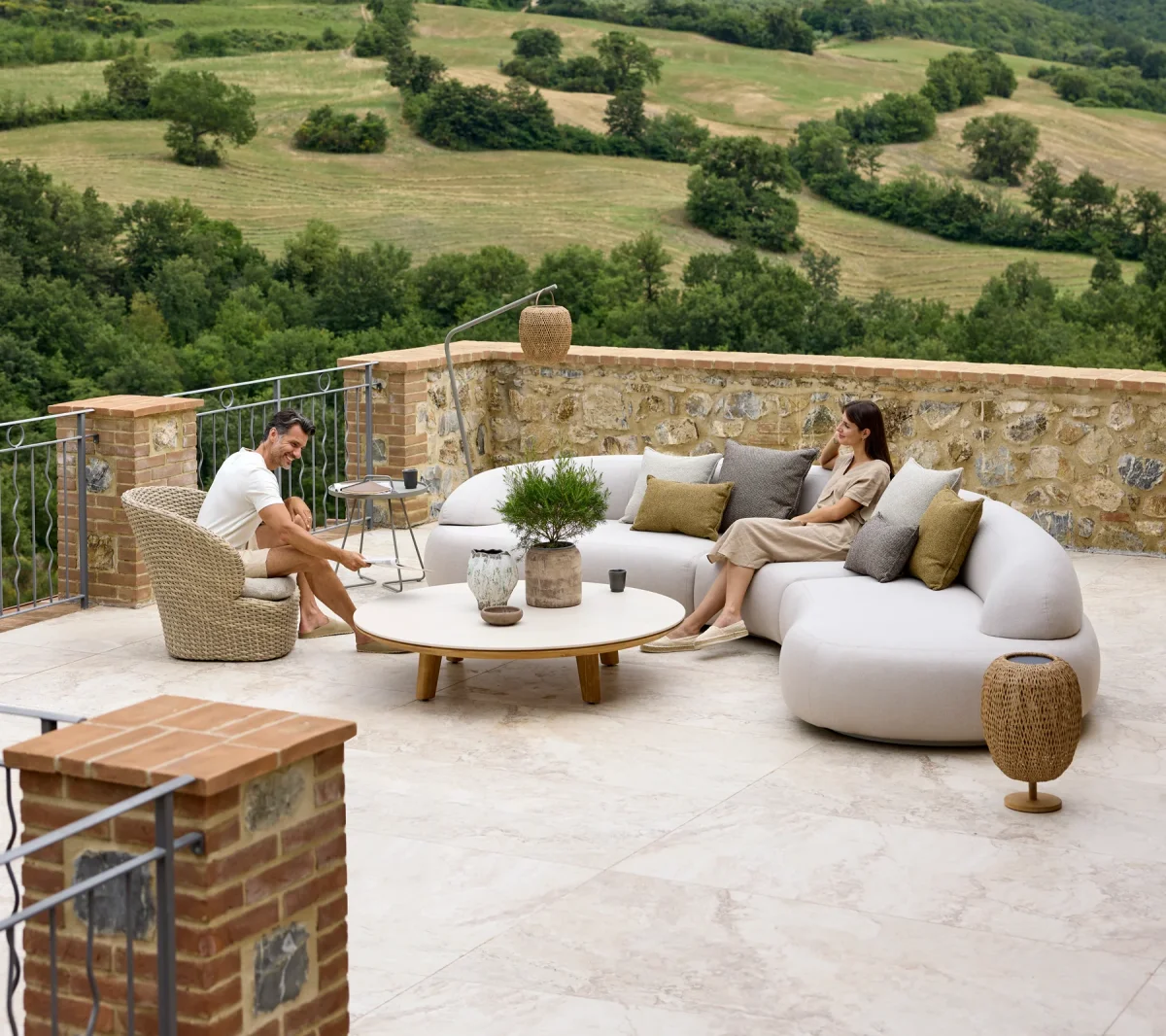 Mellow soffmodul med kort ryggstöd, höger - Bild 6