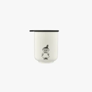 Tandborstmugg Mumin, Vit