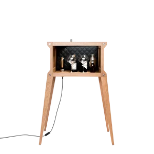 The Popstar Bar, ek och vit marmor • Buster + Punch