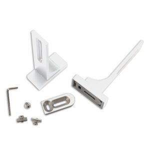 Väggfästen långa 2st till gardinskenor