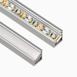 Aluminiumprofil Trekant 14x16mm