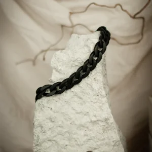 Halsband Chains Of Colour, Svart