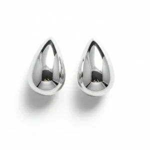 Örhängen Pure Drop, Silver