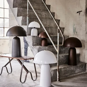 Bordslampa Fungi, Vit