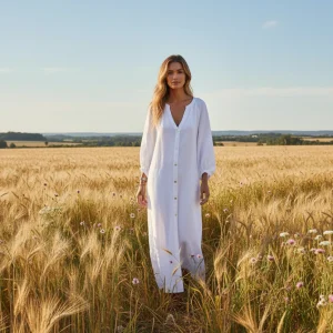 Klänning Svala, Vit