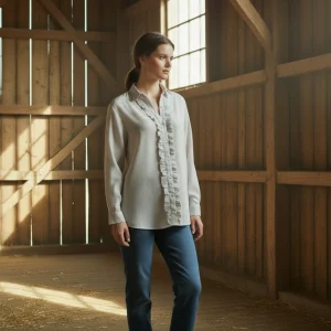 Skjorta Mollie, Fango Stripe