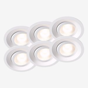 Plejd Downlight Tilt 6-pack