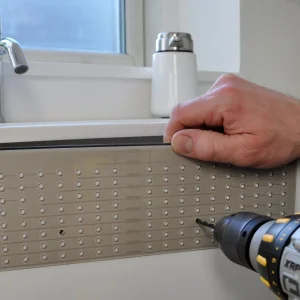 Borrmall för handtag och knoppar