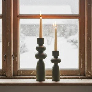 Ljusstake Sonia, Grön Matt