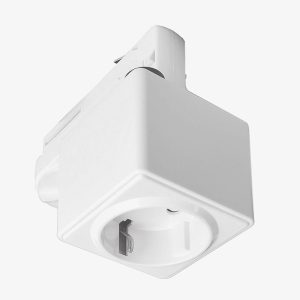 Uttag i 3-fas skena – Standard strömuttag för stickkontakt