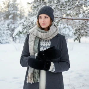 Vantar Cozy Fur, Svart